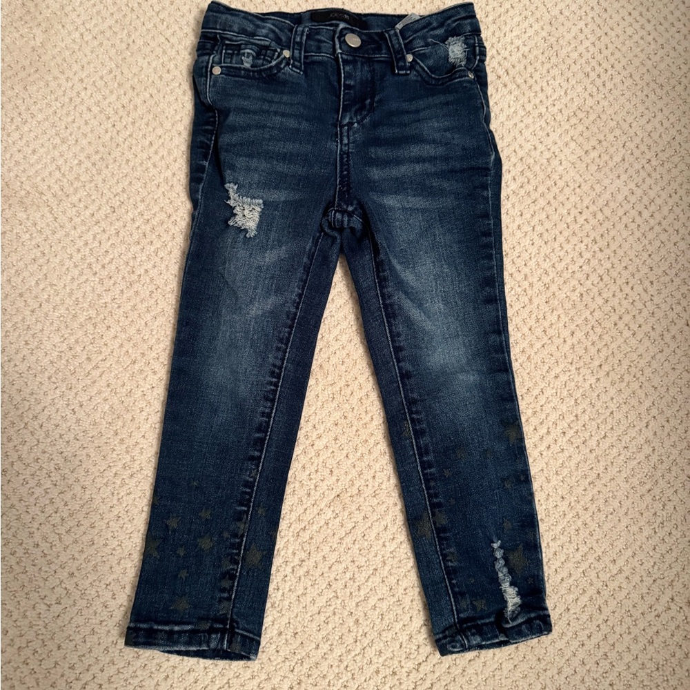 Joe's Jeans Blue Denim Straight-Leg Girls Jeans